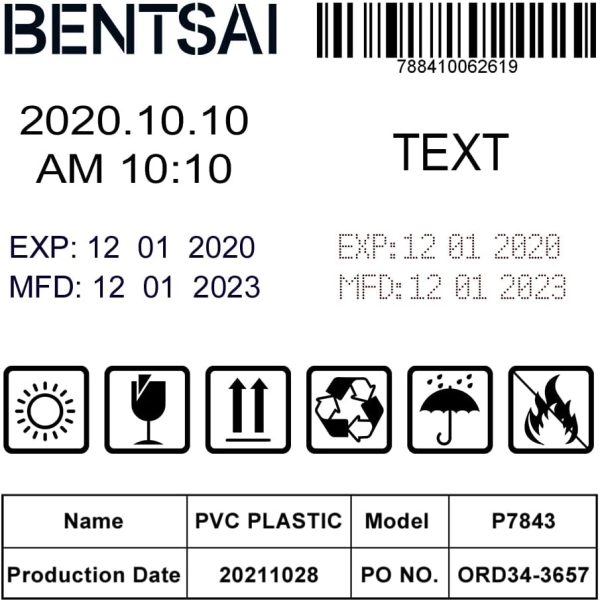 Bentsai EB21B - Black - Water Based Ink Cartridge - Image 6